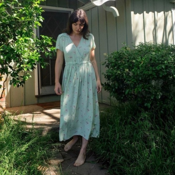 Christy Dawn Dresses & Skirts - Christy Dawn The Dawn Midi Dress Pear Spray Large Cottagecore Feminine Boho